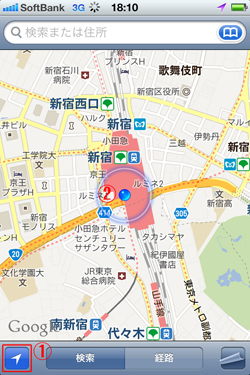 Koredokoのマップ表示